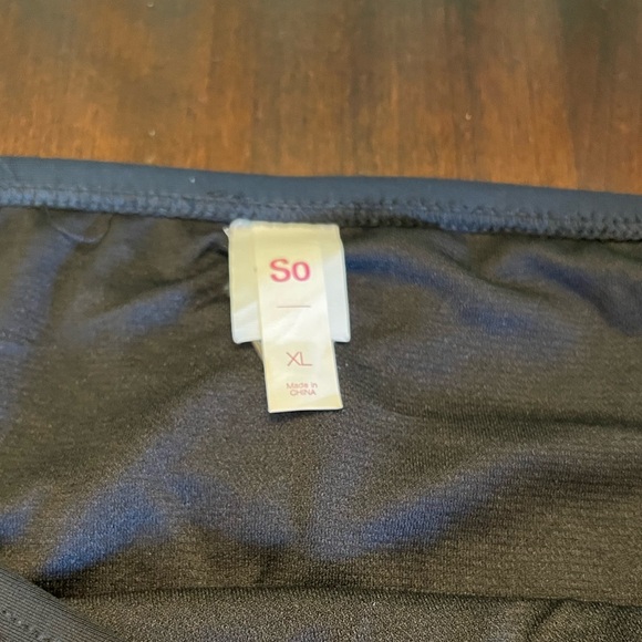 NWT SO Junior Swimwear Knotted Side High Waist - Picture 4 of 8